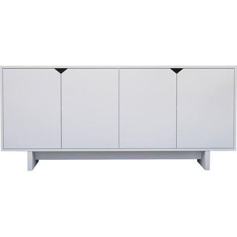 Holzbuffet "Doruk" - 180 x 40 x 81 cm - Weiß
