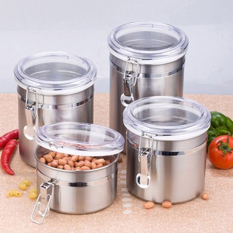 Contenitori per alimenti in acciaio inox sigillati