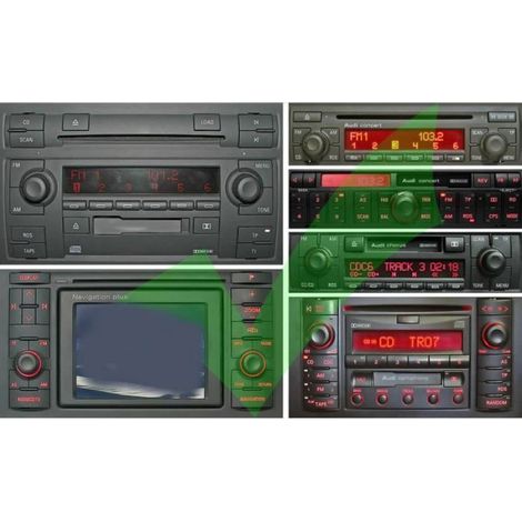 Adaptateur Audio Bluetooth - Bluetooth 5.0 - Pour Voiture Audi A2 A3 A4 - Câble Aux Inclus - 1 Pièce