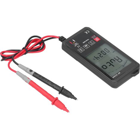 Multimètre numérique NF-5330A avec écran LCD large, sonde de test et lampe de poche intégrée