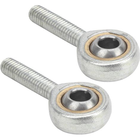 2 pièces Joint à roulement mâle fileté à gauche, embout de tige autolubrifiant SAL8T/K (1/5)