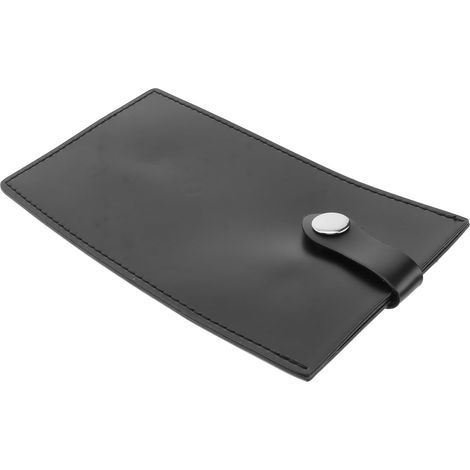 Étui à couteaux Healeved en cuir PU noir pour trancheuses viande et de chef, offrant une protection