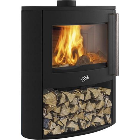 9-kw-holzofen - Godin - 388245PEINTANTHRACITE