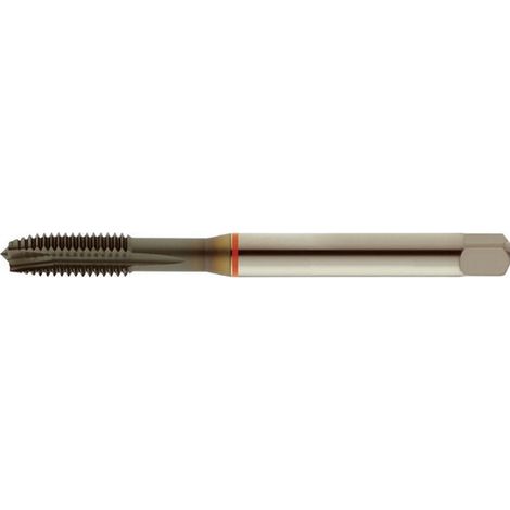 Maschio Macchina Per Fori Passanti, Din 371 B, Filettatura M4, Pas 0,7 Mm Lungo. Totale: 63 Mm, Gambo Ø 4.5 Mm, Coda Square: 3,4 Millimetri (1/5)