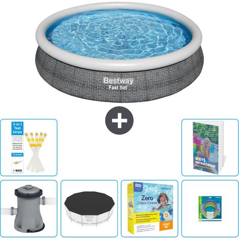 Bestway Piscina Bestway Fast Set Rotonda - 366x76 cm - 7-pezzi  S231