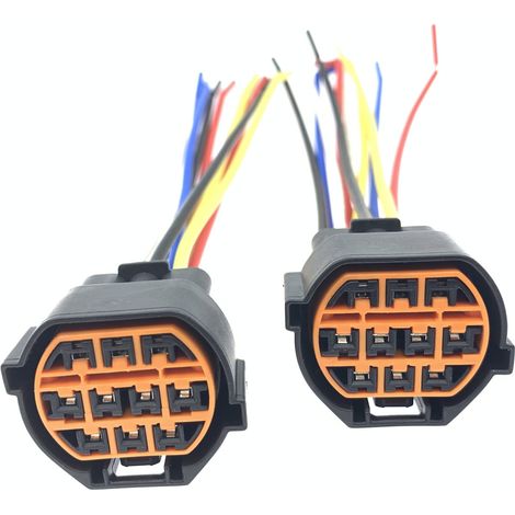 DJ7109-2-21 Car Headlight Connector for Hyundai Kia Reina, GL221-10021 Female Plug (1/5)