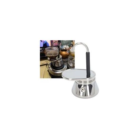 Cafetière italienne, cafetière moka à bec unique, cafetière de camping, mini expresso à induction, filtre à expresso pour la cuisine, les fêtes en plein air et les voyages