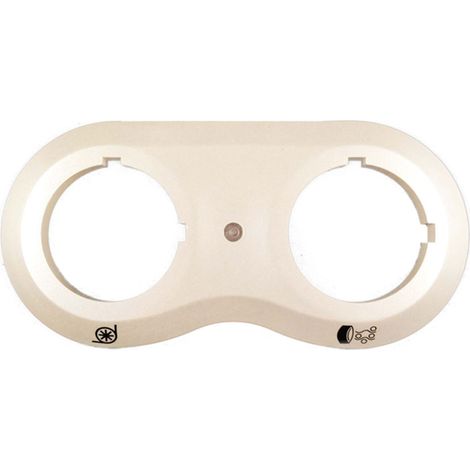 Ricambio pannello Start Led 2 fori ALBATROS 10002663 (1/2)
