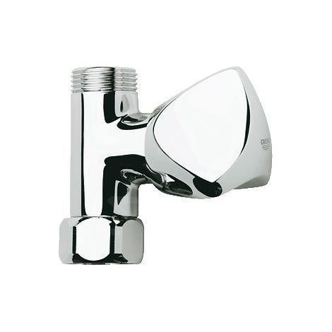 GROHE 12409000 robinet d'arrêt 12409 DN15 avec poignée TDL marquage neutre chromé