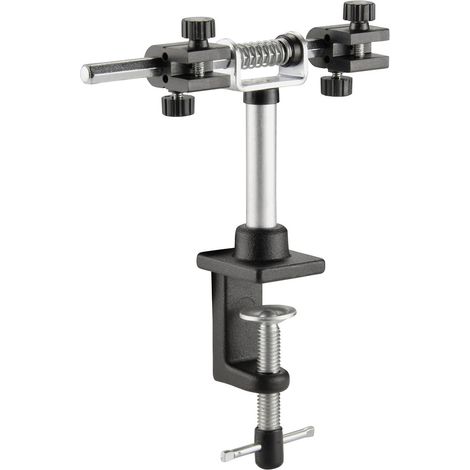 Donau Elektronik Platinenhalter mit Tischklemme, 360° drehbar, 270° schwenkbar 1 St.