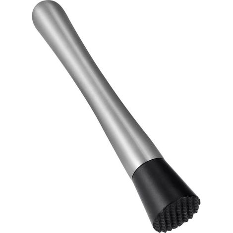 Pilon à cocktails en acier inoxydable de haute qualité, pilon à mojitos en acier inoxydable pour barmans, outil de bar à monter soi-même avec poignée ergonomique-AquaForge