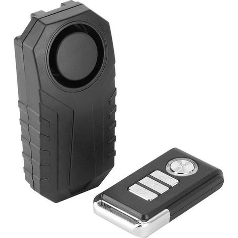 Filiyano-Alarme antivol pour moto 113 dB, alarme lumineuse de sécurité, alarme antivol manuelle sans fil à vibration, système d'alarme antivol pour (1/4)