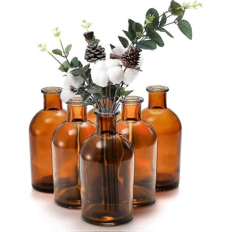 Lot de 16 vases en verre pour la décoration intérieure (1/3)