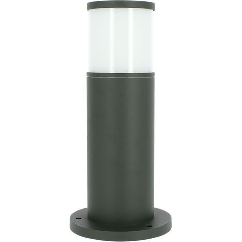 Bolardo exterior antracita VERACRUZ E27 altura 35cm