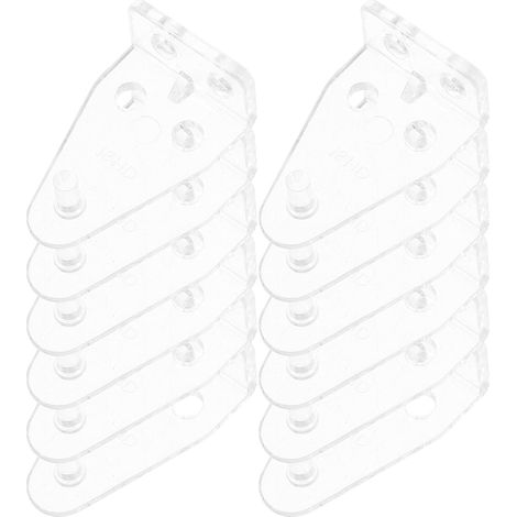 Lot de 12 Supports de Stores Enrouleurs en Plastique, Accessoires pour Fixation de Rideaux, Faciles à Utiliser et Appliquer, Compatibles Stores et Rideaux (1/5)