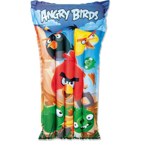 Bestway 96104 Kinder Luftmatratze Angry Birds 119x91 cm