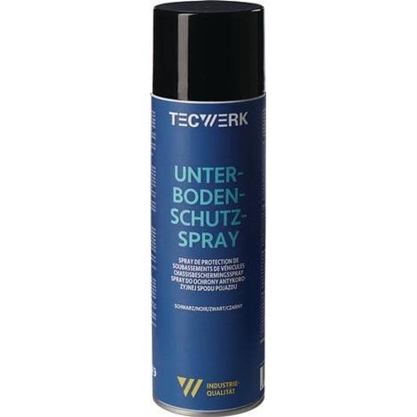 TECWERK Unterbodenschutz-Spray schwarz 500ml Spraydose TECWERK (1/2)