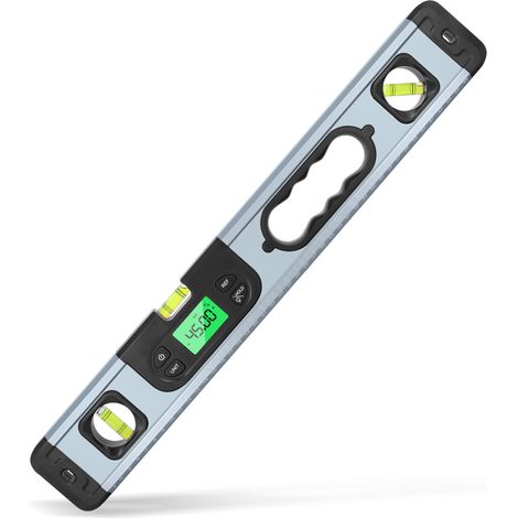 Digitaler Prognose Winkelwerkzeug Winkelmesswerkzeug digitale Ebene Füllstandsanzeige Messung Mini digitaler Neigungsmesser Winkelsucher Nivelliergerät Abs Schwarz