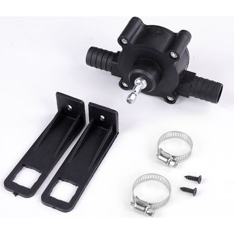 Portable Mini Electric Drill Powered Water Pump Diesel Engines Oil Liquid Water Hand Pumps Self-Priming Transfer Pumps Fast Pumping Speed (1/4)