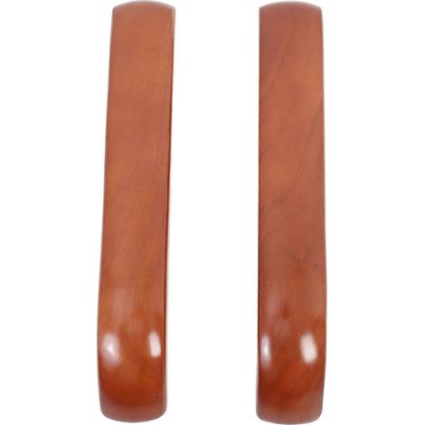 paire de coussins d'accoudoirs de rechange pour chaise de bureau, coussins d'accoudoirs en bois pour chaise de bureau (1/5)