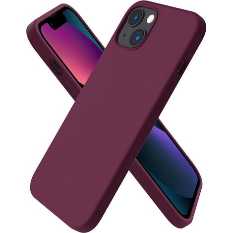 Coque en silicone liquide pour iPhone 13 6,1" - Protection intégrale fine et élégante (1/5)