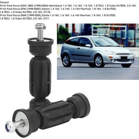 Paire de Barres de Stabilisation Noires 2M51‑5E494‑AA et 2M51‑5E494‑AB Compatible Ford Focus (1/5)