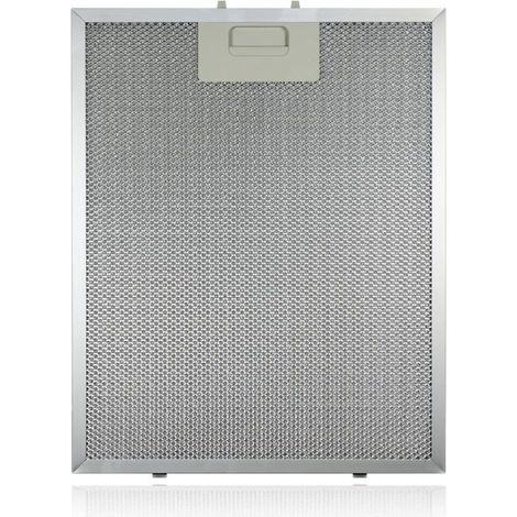 Filtre à graisse métallique universel pour hotte aspirante (argent, 320 x 260 mm) (1/4)