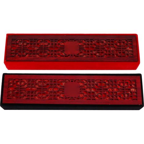 2 Pièces Boîte à Bijoux en Bois, Coffret Rétro Vintage (1/5)