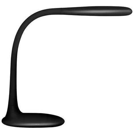 Unilux Lucy elegante LED-Schreibtischlampe schwarz