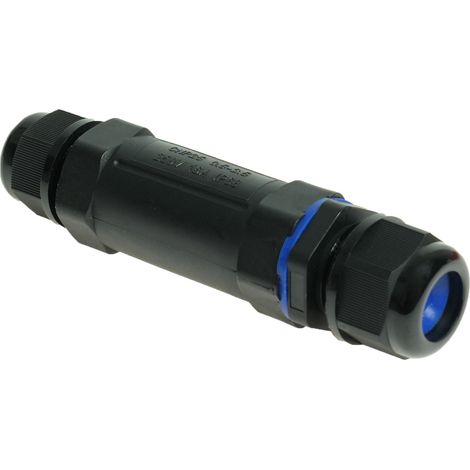Hermetischer Kabelstecker ZKH2-5SS IP68, verschraubt, massiv, doppelseitig, 5-polig (1/3)