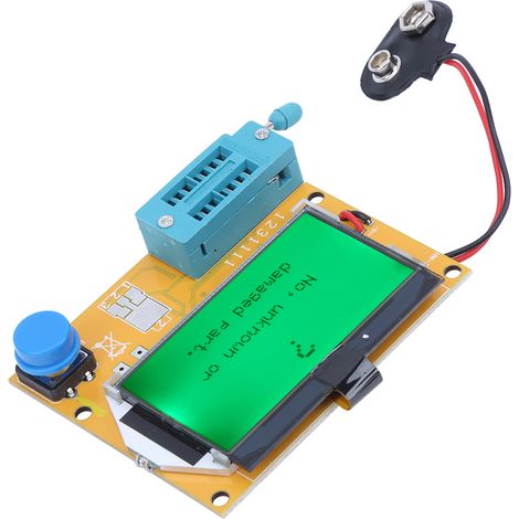 Testeur ESR et Condensateur LCR-T4 - Mesure de Résistance, Capacité et Inductance avec Écran LCD (1/5)