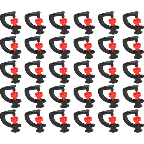 30 Gicleurs Rotatifs Type G Atomiseurs pour Jardin Serre Buse de Pulvérisation Suspendue
