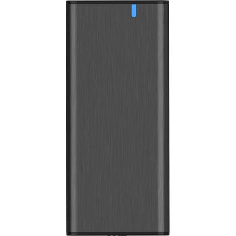 Boîtier SSD Externe M.2 NGFF NVME Noir avec Interface Type-C, Boîtier Aluminium pour Disque Dur Mobile (1/3)