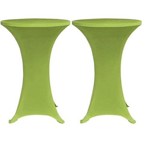 Nappe extensible, 2 pièces, 60 cm, verte. (1/5)