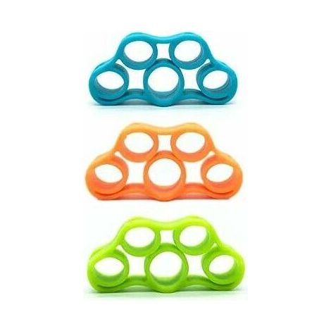 Finger Puller : Lot de 3 Bandes de Force Élastiques pour Les Doigts (1/5)