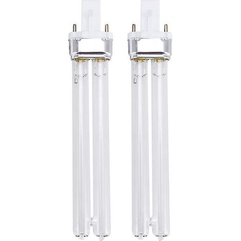 Lot de 2 lampes de désinfection UV