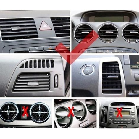 Support Téléphone Voiture Ventouse Universel Auto Support Réglable Rotation à 360°Support GPS iPhone Samsung Voiture au Pare-brise (1/4)