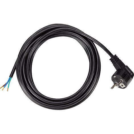 BACHMANN Zuleitung H05VV-F 3G1,0mm² L:5,0m AEH/CEE7/7, 304.176