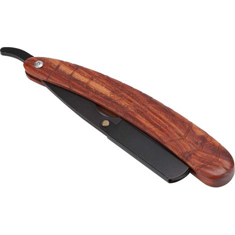 Porte-rasoir manuel classique, outil de rasage et de soin du visage pliable à l'ancienne (porte-lame) (1/5)