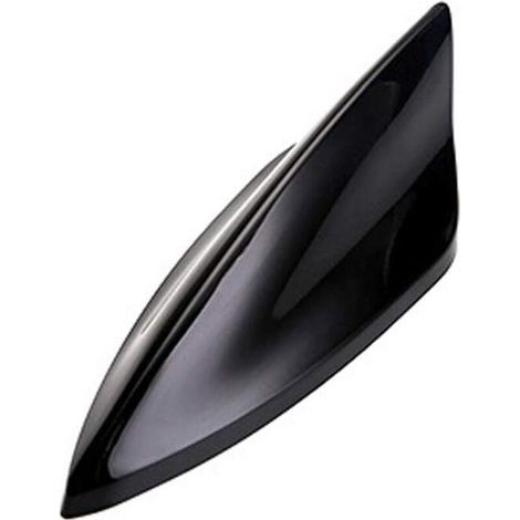 Car Antenna, Car Vehicle Shark Fin, Universal Shark Fin Roof Antenna Roof Aerial with Waterproof Adhesive Base,Black