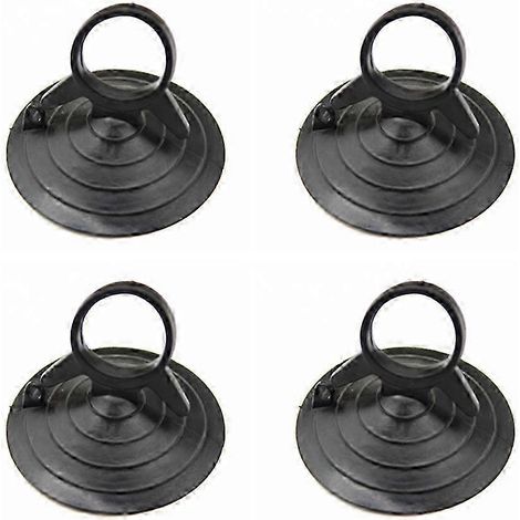 Supports de pare-soleil à ventouse 4,5 cm pour pare-brise - 4 pièces (1/5)