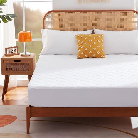 Protège-Matelas Fin, 140 x 200 cm, Imperméable, Certifié Oeko-Tex (1/5)