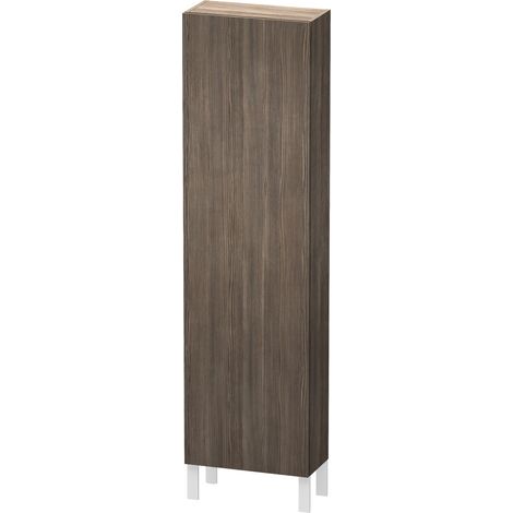 Mobile alto Duravit L-Cube L-Cube, larghezza 500 mm, profondità 243 mm, 1 anta, cerniera destra, colorazione: Pino Terra Decor Pine Terra - LC1171R5151 (1/4)