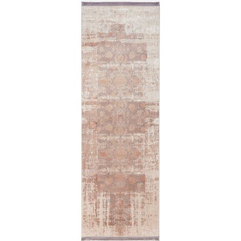 Tapis oriental tissé Artemis  - 200x100cm, Rectangular - 100% Acrylique - Tissé - Marron