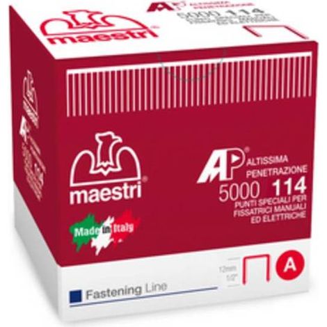 MAESTRI PUNTI SPILLATRICE 114 AP DA 5000 PZ