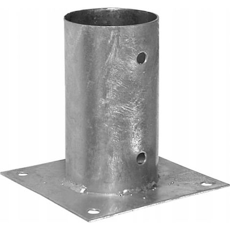Base de paraguas 81x150x2mm zincada en caliente