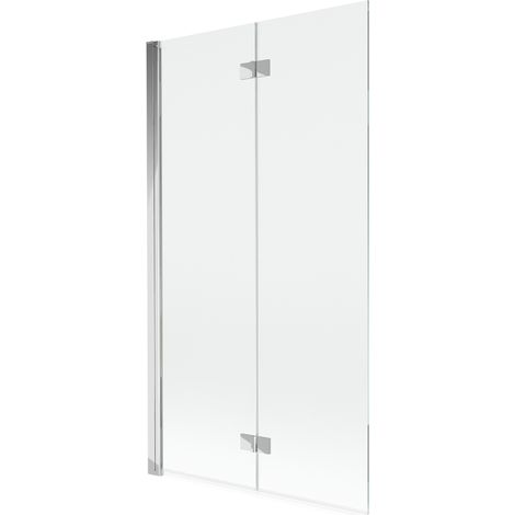 Mexen Mist paroi de douche 2 volets gauche 100 x 150 cm, transparent, chrome - 8A9-100-002-01-00-L (1/5)