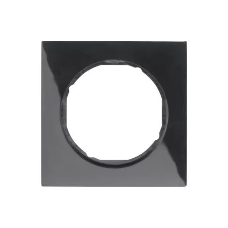 Berker Rahmen M310112245 schwarz glaenzend (1/2)