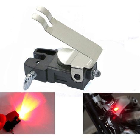 Lampada a luce led di stop posteriore per bicicletta che si attiva frenando (1/5)