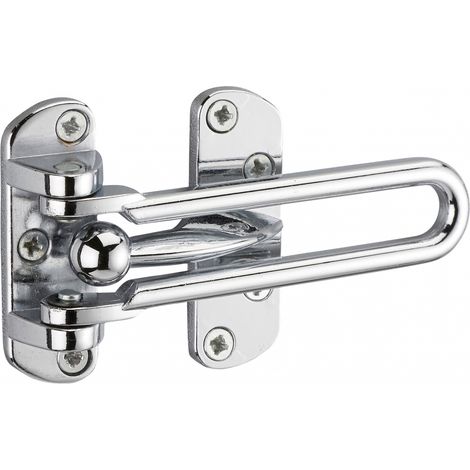 THIRARD - Entrebailleur pour porte d'entrée, taquet d'arrêt, 105mm, nickelé - THIRARD